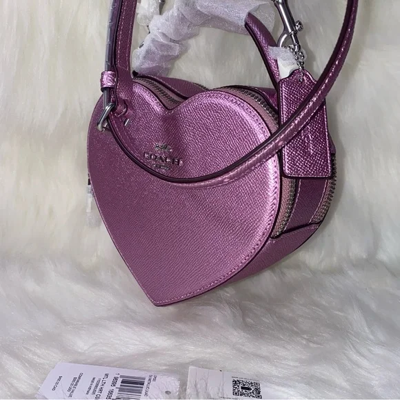 Coach Heart Crossbody New - Picture 9 of 15